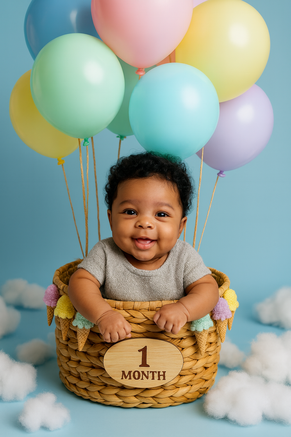 Balão de Ar Quente e Sorrisos