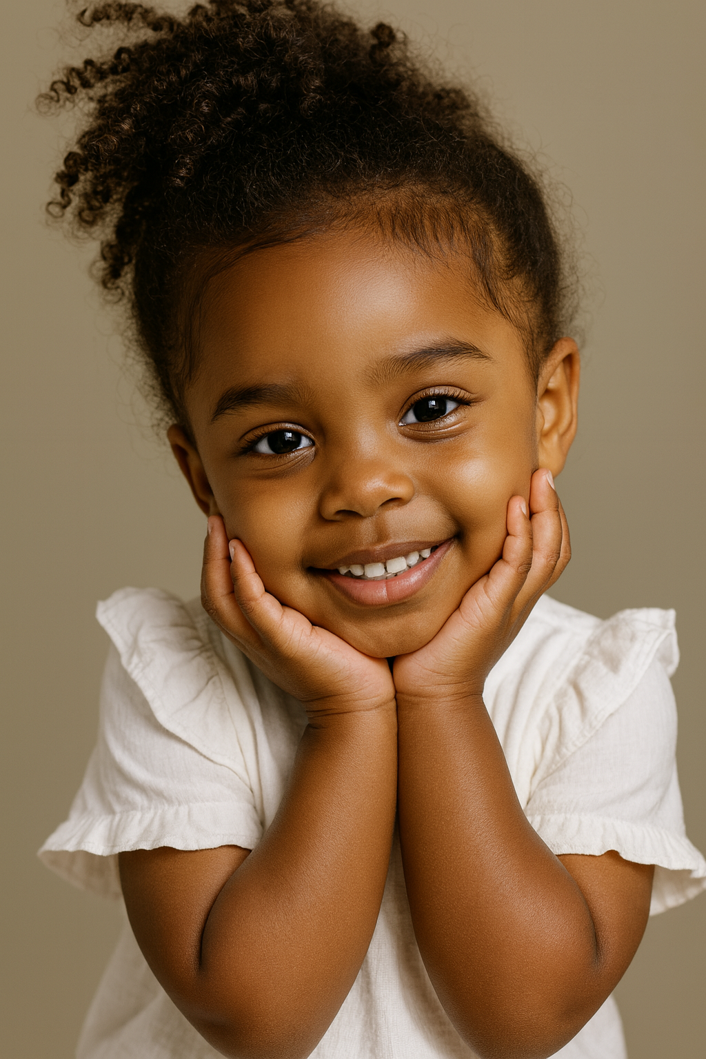 Retrato de Sorriso Radiante